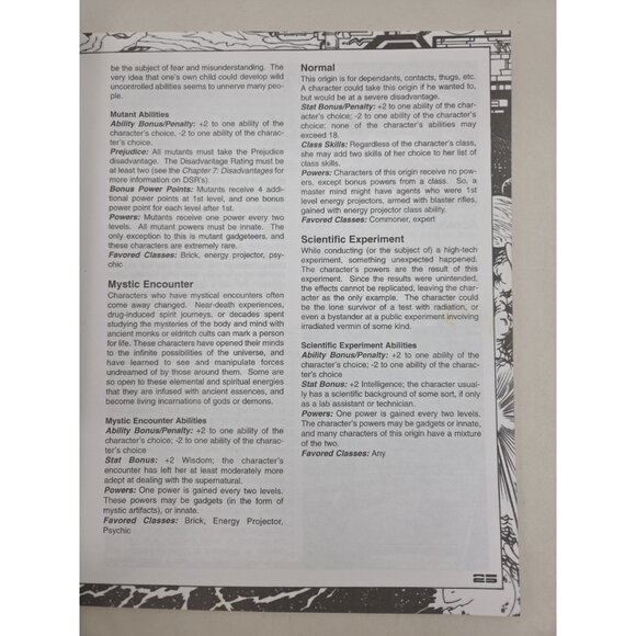 Vigilance Absolute Power d20 RPG Fantasy Super Hero Trade Paperback 2002 Good - Picture 6 of 12